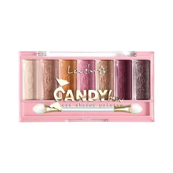 Paletă de farduri pentru pleoape Lovely Candy Box, 6 g