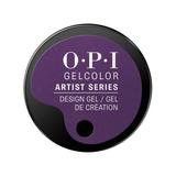 Gel Unghii Semipermanent pentru Design - OPI GelColor Artist Series Berry The Hatchet, 6 g