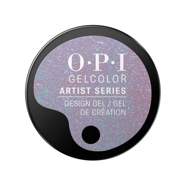 Gel Unghii Semipermanent pentru Design - OPI GelColor Artist Series Bottle of Bubbly, 6 g