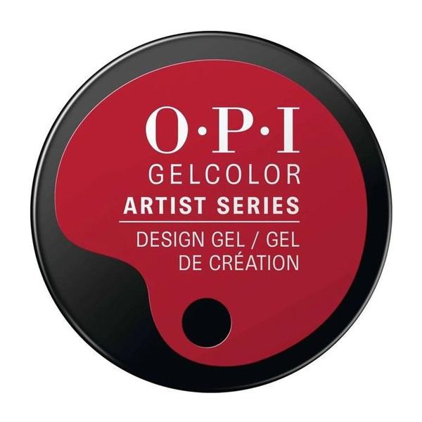 Gel Unghii Semipermanent pentru Design - OPI GelColor Artist Series I Red It Online, 6 g