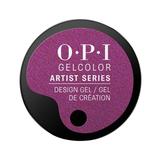 Gel Unghii Semipermanent pentru Design - OPI GelColor Artist Series Rated V For Violet, 6 g