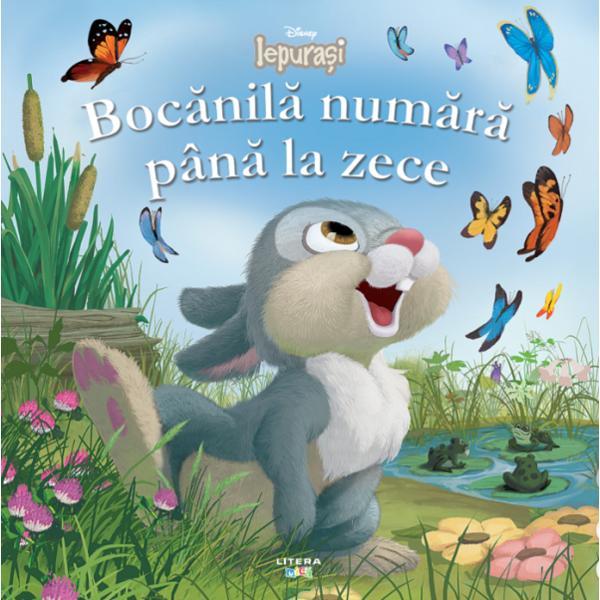 Disney. iepurasi. bocanila numara pana la zece