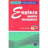 Pons Engleza pentru incepatori cu CD audio - Claudia Guderian, editura Niculescu