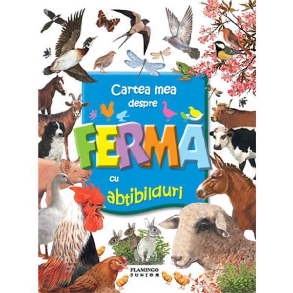 Cartea mea despre ferma cu abtibilduri, editura Flamingo