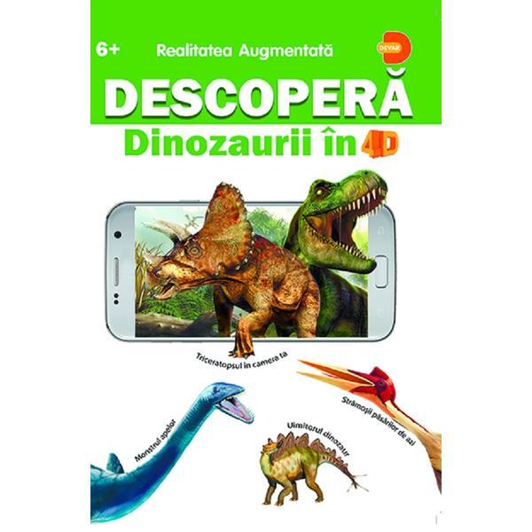 Descopera dinozaurii in 4D, editura Prestige