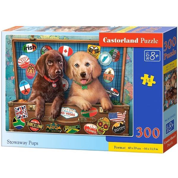 Puzzle 300. Stowaway Pups