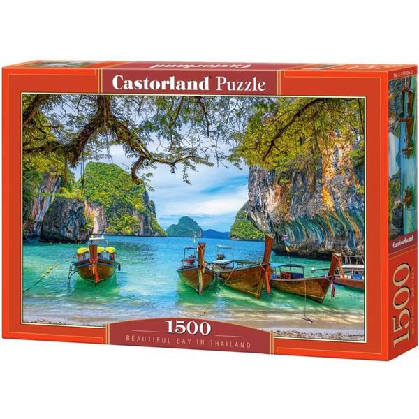 Puzzle 1500. Beautiful Bay in Thailand