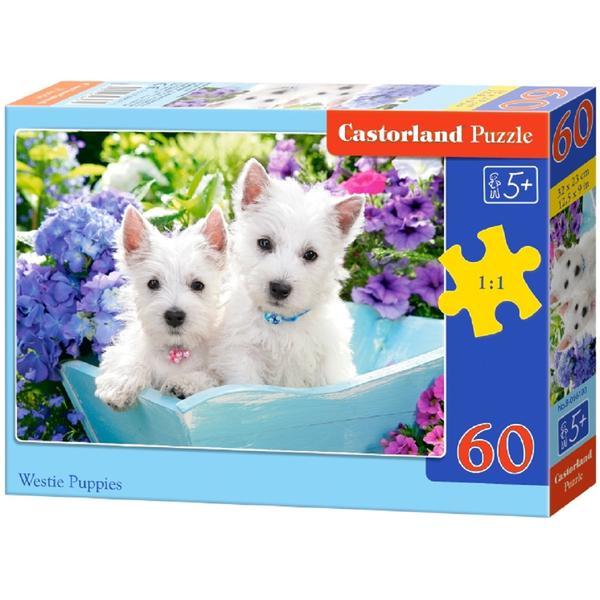 Puzzle 60. Westie Puppies