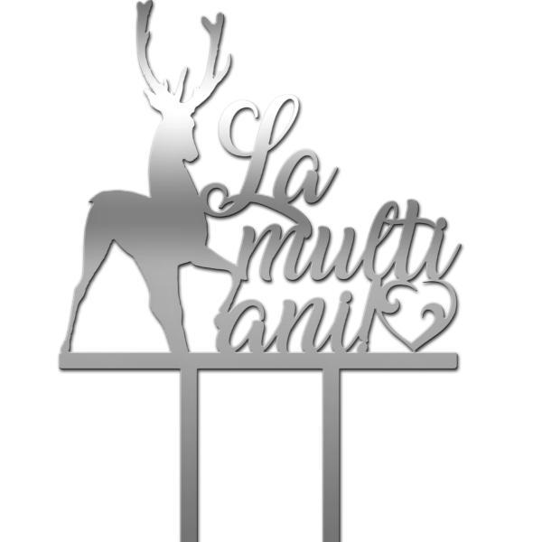 Cake topper La multi ani v4 - Tomvalk