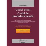 Codul penal. Codul de procedura penala. Legile de executare. Act. 5 noiembrie 2020, editura Hamangiu