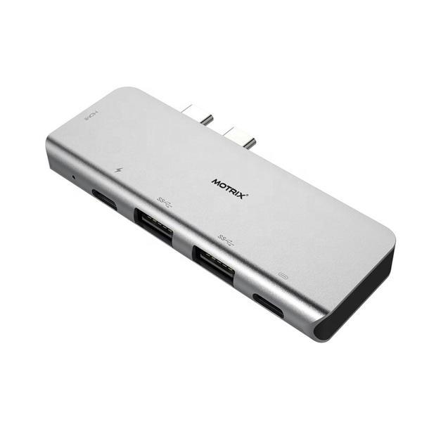 Hub adaptor Motrix&reg; USB Type-C la 2xUSB2.0, 1xType-C Thunderbolt, 1xPower Delivery, 1xHDMI, pentru MacBook