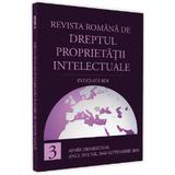 Revista romana de dreptul proprietatii intelectuale Nr.3 septembrie 2020, editura Universul Juridic