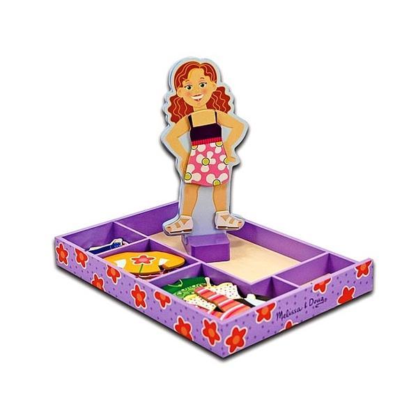 Set magnetic Sa o imbracam pe Maggie Leigh Melissa and Doug