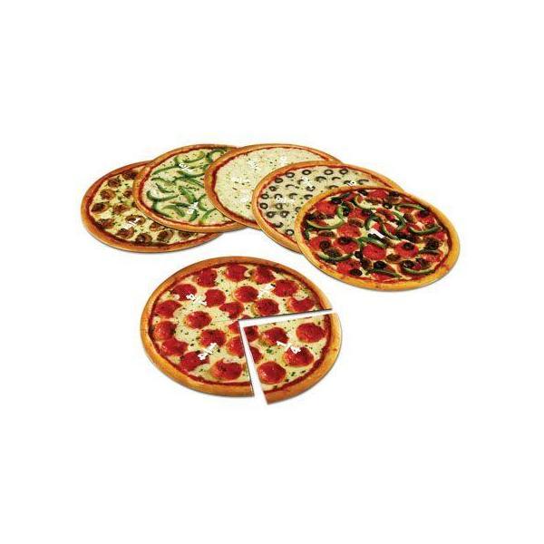 Felii de pizza magnetice - Sa invatam fractiile