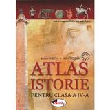 Atlas de istorie - Clasa a 4-a - Doina Burtea, Alina Pertea, editura Aramis