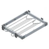 Suport pantofi extensibil tip sertar cu amortizare S6262G pentru corp dressing cu latime de 700 mm, finisaj Crom/Aluminiu - Maxdeco