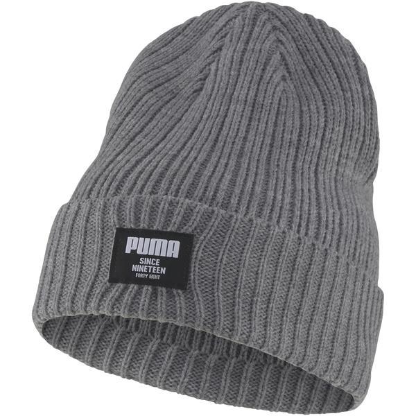 Fes unisex Puma Classic Ribbed Beanie 02283106, Marime universala, Gri