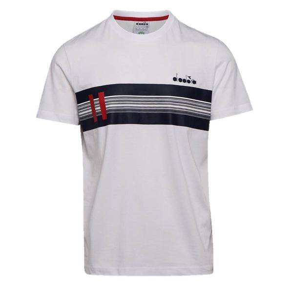 Tricou barbati Diadora Sportswear BLKBAR 176424-20002, M, Alb