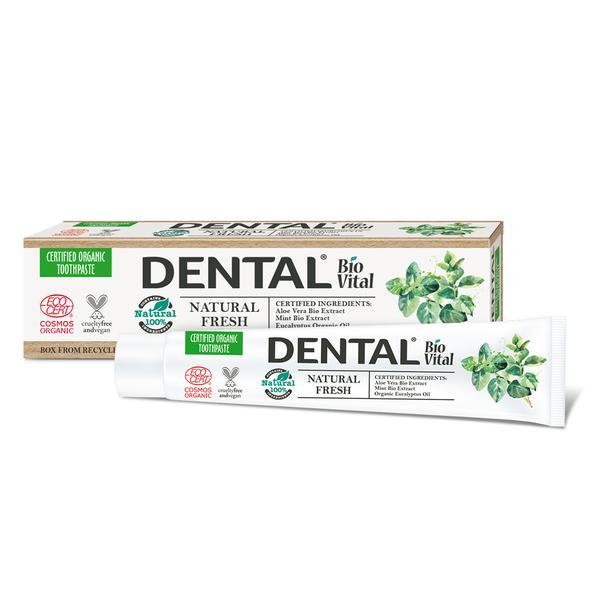 Pasta de dinti Dental Bio Vital Natural Fresh 75 ml ingrediente naturale