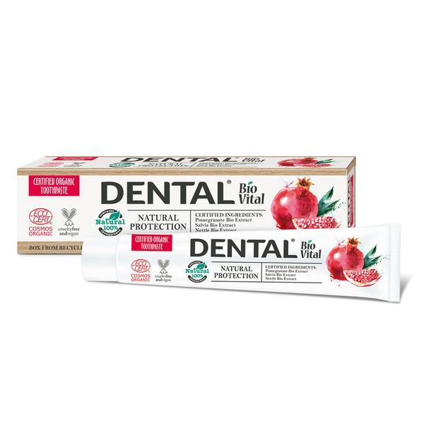 Pasta de dinti Dental Bio Vital Natural Protection 75 ml ingrediente naturale