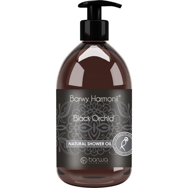 Ulei natural de dus cu orhidee neagra, Harmony, Barwa Cosmetics, 440 ml