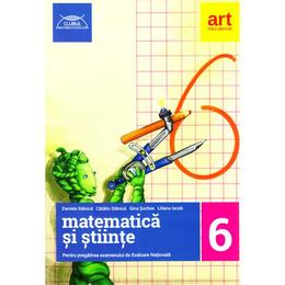 Matematica si stiinte - Clasa 6 - Evaluare nationala - Daniela Stanica, Catalin Stanica, editura Grupul Editorial Art