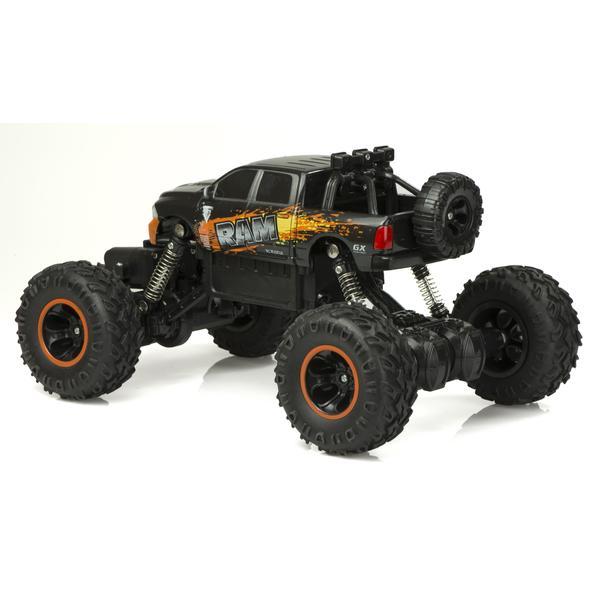 Masina de jucarie Rock Crawler Dodge Ram 4x4, 1:16, negru