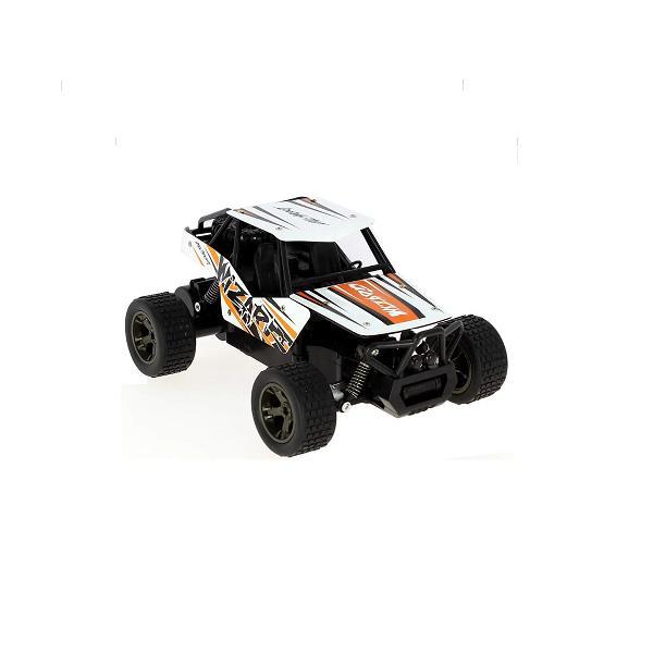 Masinuta Monster Truck KING CHEETAH Wizard, 1:18 2.4Ghz, alb/portocaliu - Gonga