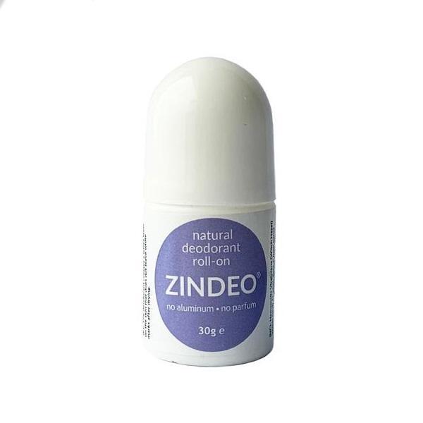 Antiperspirant roll-on BIO Zindeo, 100% natural, eficienta garantata 3-5 zile, antibacterian, vegan 30g