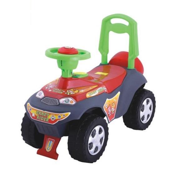 Masinuta Ride-On Car Beberoyal 7600 Rosu cu muzicuta si lumini