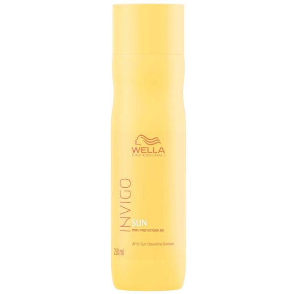 Sampon pentru Par Expus la Soare- Wella Professionals Invigo Sun After Sun Cleansing Shampoo, 250 ml