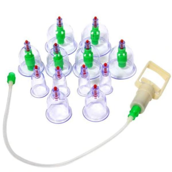 Set de 12 ventuze medicinale terapeutice - Med Confort