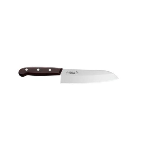 Cutit japonez Santoku Bocho otel inoxidabil pentru carne, peste, legume, lama 16.5cm - OEM