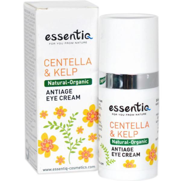 Crema de ochi organica antiage Centella &amp; Varec (Kelp) Essentiq 15ml
