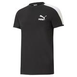 Tricou barbati Puma Iconic T7 59986901, L, Negru