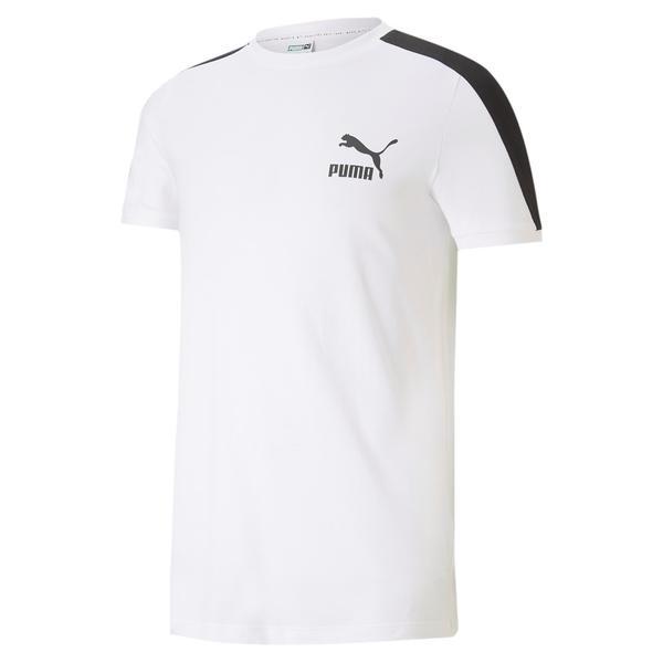 Tricou barbati Puma Iconic T7 59986902, S, Alb