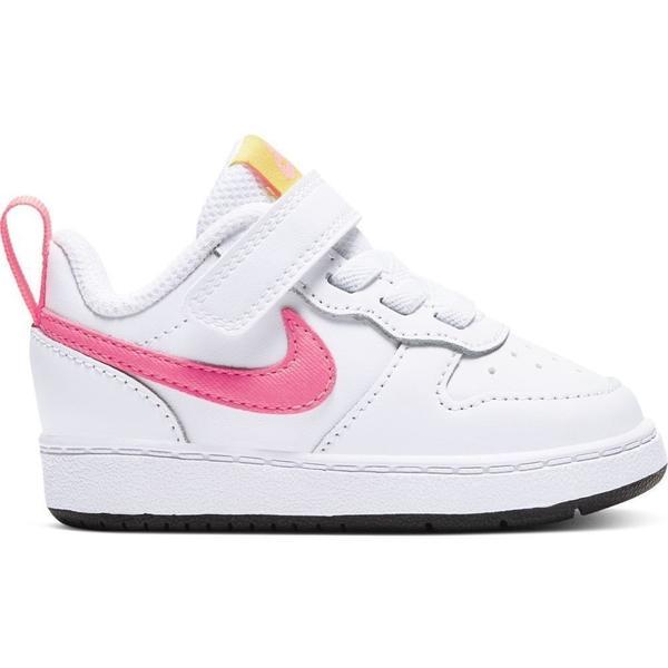 Pantofi sport copii Nike Court Borough Low 2 BQ5453-108, 27, Alb