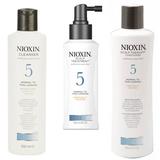 SHORT LIFE Nioxin - Pachet Medium System 5 pentru parul normal, subtiat, spre aspru, cu aspect natural sau vopsit