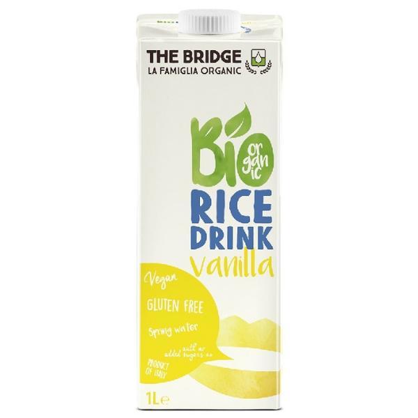 SHORT LIFE - Lapte din Orez cu Vanilie Bio The Bridge, 1000ml