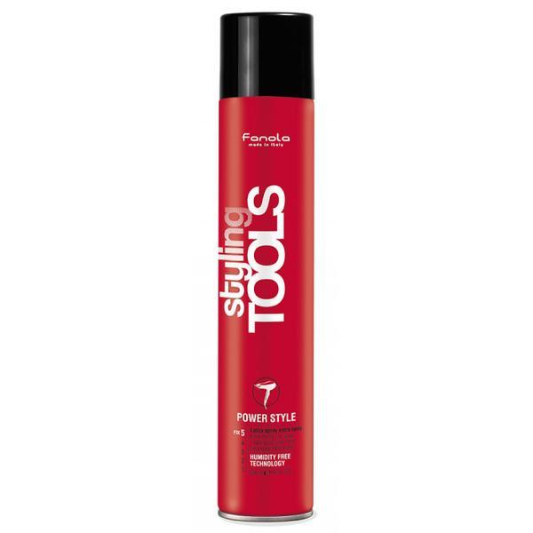 SHORT LIFE - Spray Fixativ cu Fixare Extra Puternica - Fanola Styling Tools Power Style Extra Strong Hair Spray, 500ml