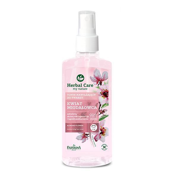 SHORT LIFE - Lotiune Tonica Hidratanta pentru Fata cu Floare de Migdal - Farmona Herbal Care Almond Flower Moisturizing Face Toner, 200ml