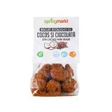 SHORT LIFE - Biscuiti Ecologici cu Cocos si Ciocolata din Cacao Fair-Trade Springmarkt, 100g