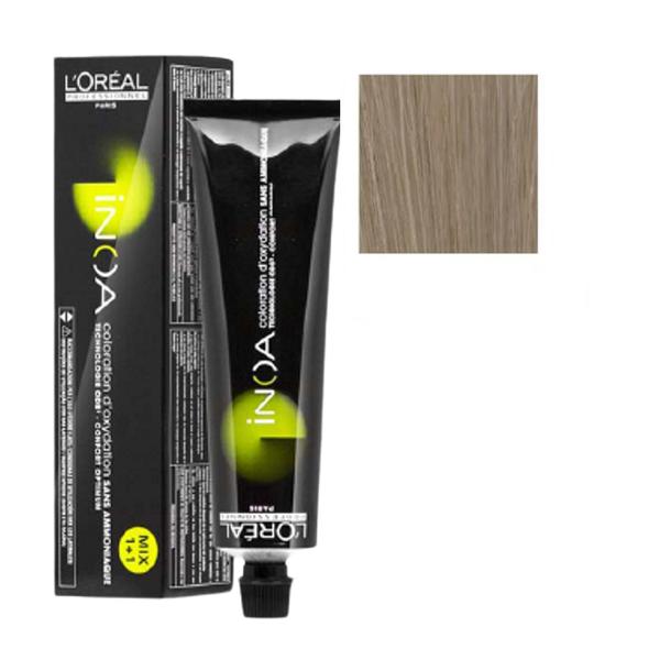 Vopsea de Par Permananenta fara Amoniac L'Oreal Professionnel Inoa 8.22 Light Deep Iridescent Blonde, 60 ml