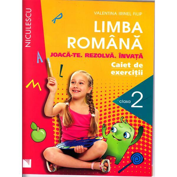 Romana Cls 2 Caiet de exercitii - Valentina Irinel Filip, editura Niculescu