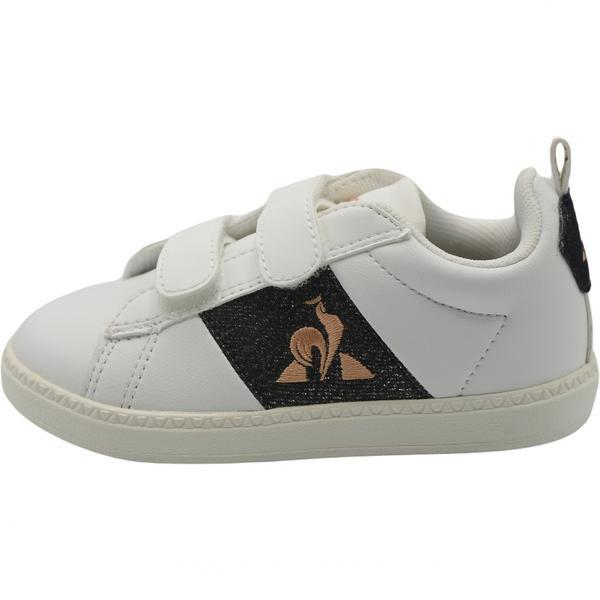 Pantofi sport copii Le Coq Sportif Courtclassic Inf 2110092, 26, Alb