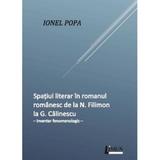 Spatiul literar in romanul romanesc de la N. Filimon la G. Calinescu - Ionel Popa, editura Limes