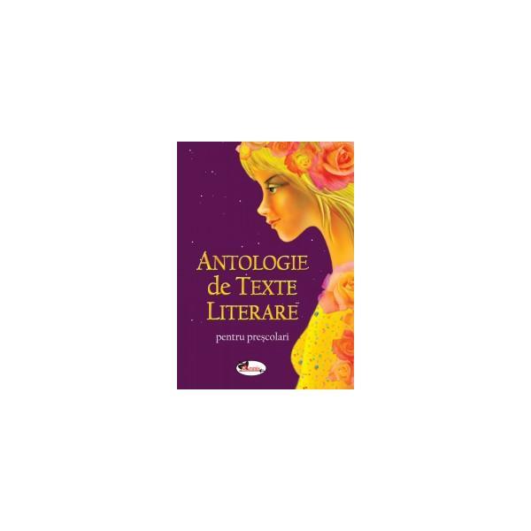 Antologie de texte literare pentru prescolari, editura Aramis