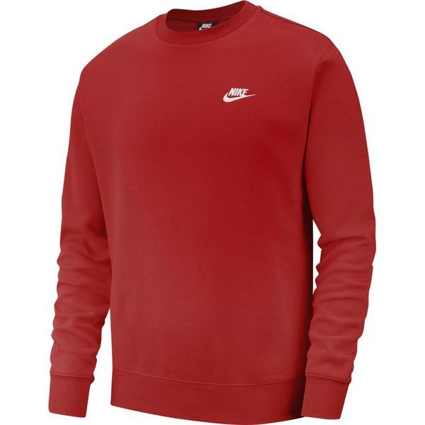 Bluza barbati Nike Sportswear Club Fleece Crewneck BV2662-657, S, Rosu