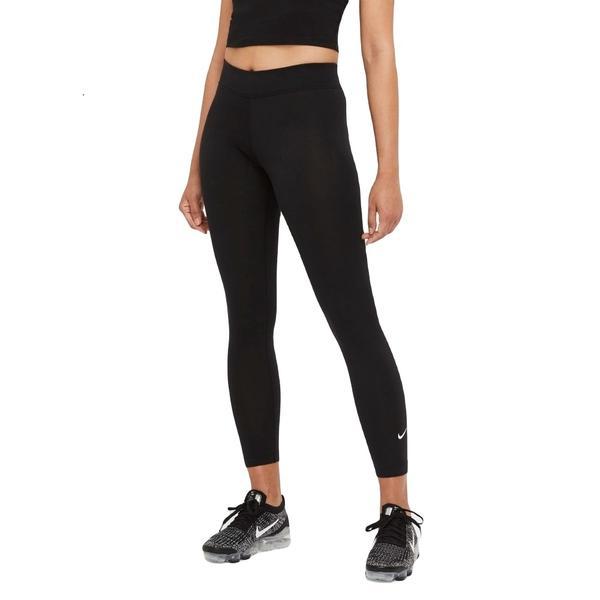 Colanti femei Nike Sportswear Essential 7/8 Mid-Rise CZ8532-010, L, Negru