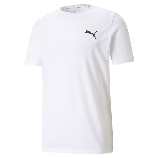 Tricou barbati Puma Active Small Logo 58672502, L, Alb